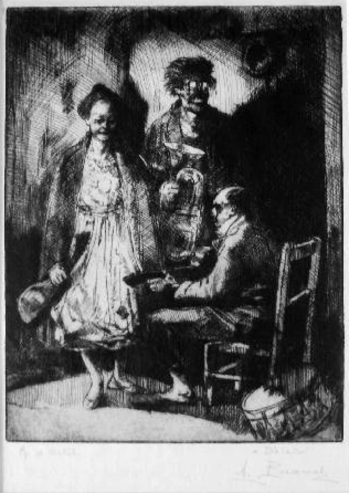 les Fratellini (planche coupée) (Etat unique)
