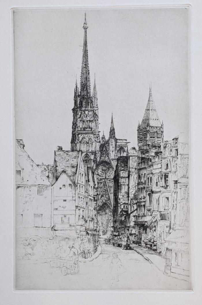 Rue de l'Epicerie à Rouen - 2<sup>e</sup> état