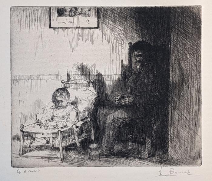 Vieillard et Enfant