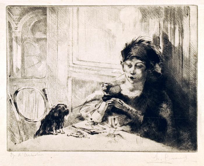 la Femme au Chien