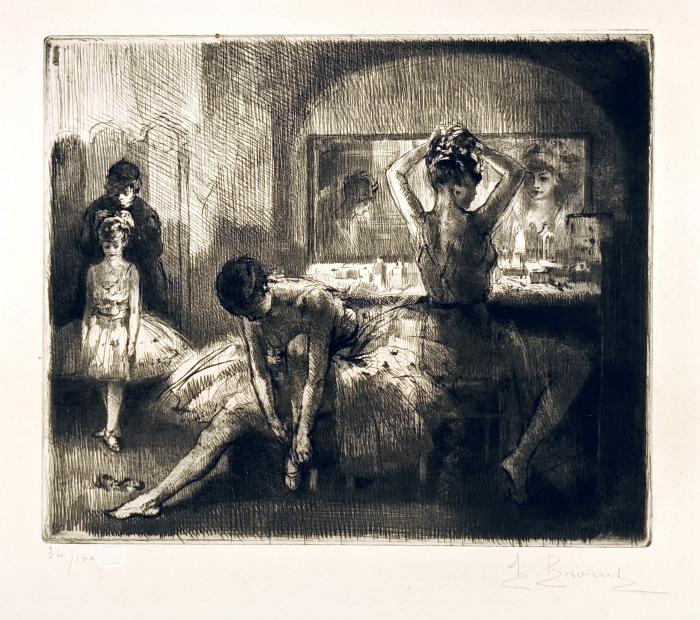 état unique;50. Loge de Danseuse;20. Effet de lumière électrique;5. Effet de lumière électrique;Effet de Lumière