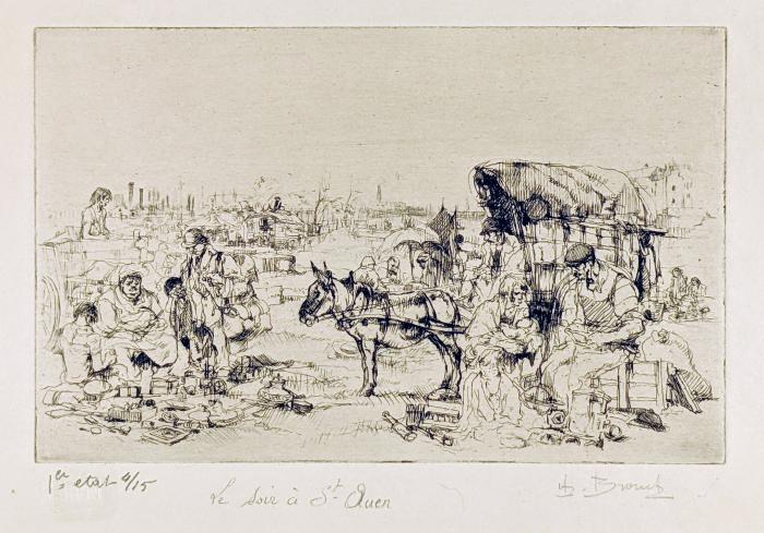 le Soir à Saint-Ouen