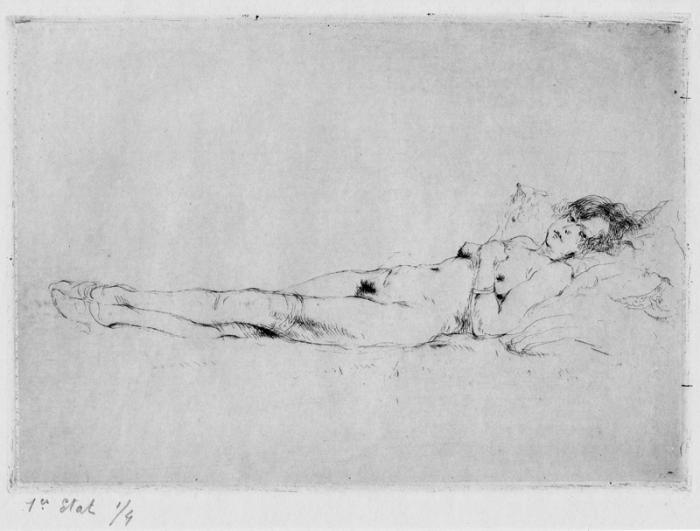 Femme Nue Allongée;110. Femme nue;78. Nu allongé;49. Nu allongé;47. NU ALLONGE;1<sup>er</sup> état
