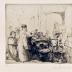 Marchandes et Joueur d'Orgue