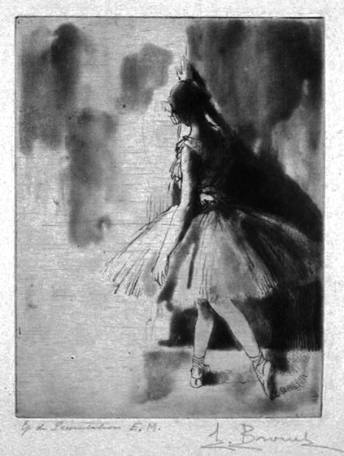 Danseuse au Portant (Etat unique)