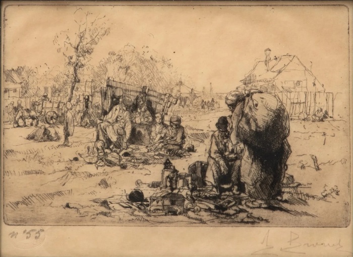 Marchand de bric-à-brac, Saint-Ouen
