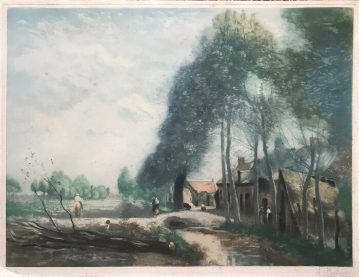 la route de Sin-le-Noble, près de Douai