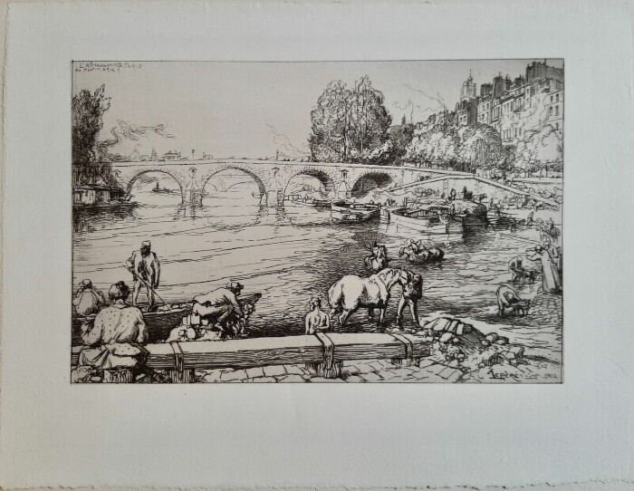 l'Abreuvoir au Pont Marie