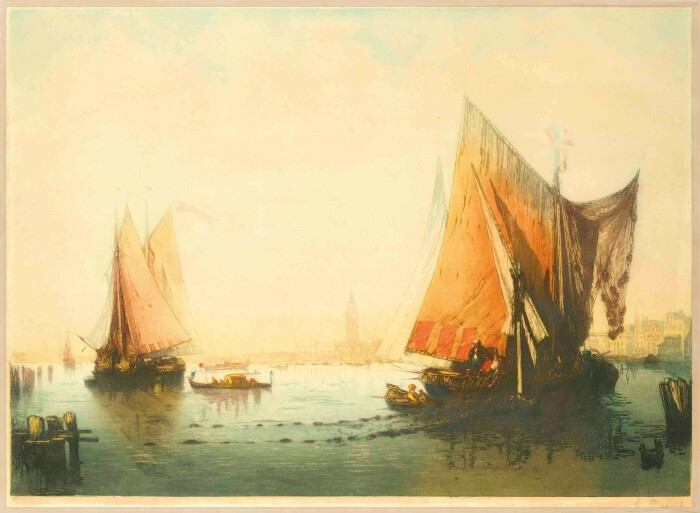 Venise - une vue du grand canal