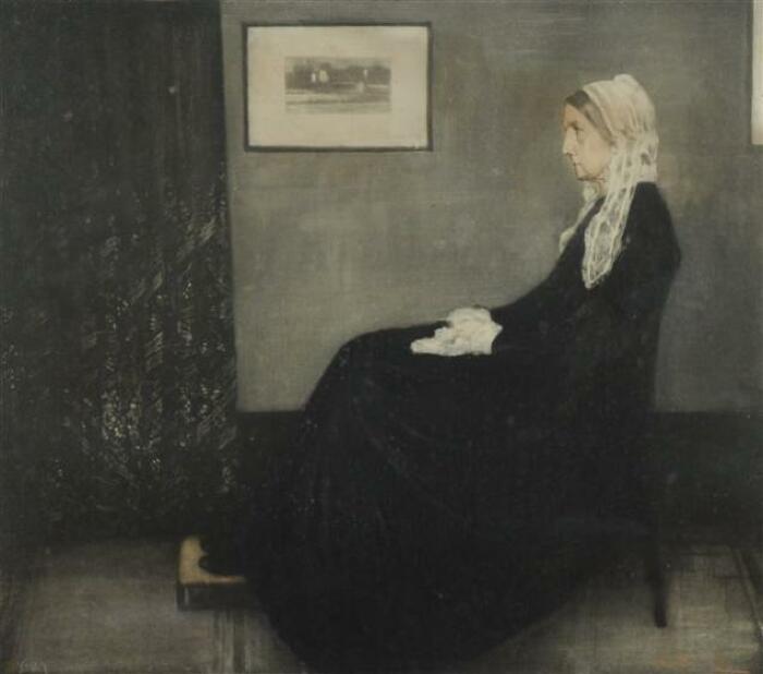 la Mère de Whistler (arrangement in grey and black)