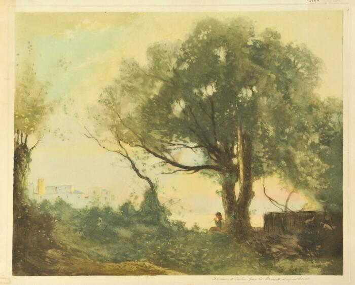 Souvenir d'Italie d'après Corot