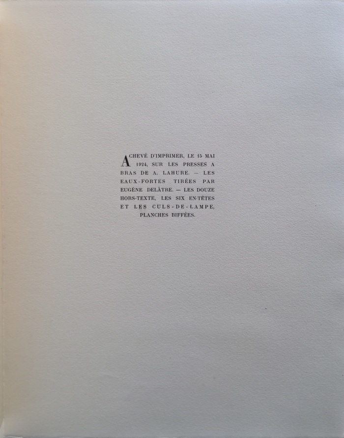 Achevé d'imprimer