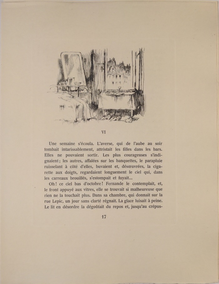 la chambre de Fernande et du Corse