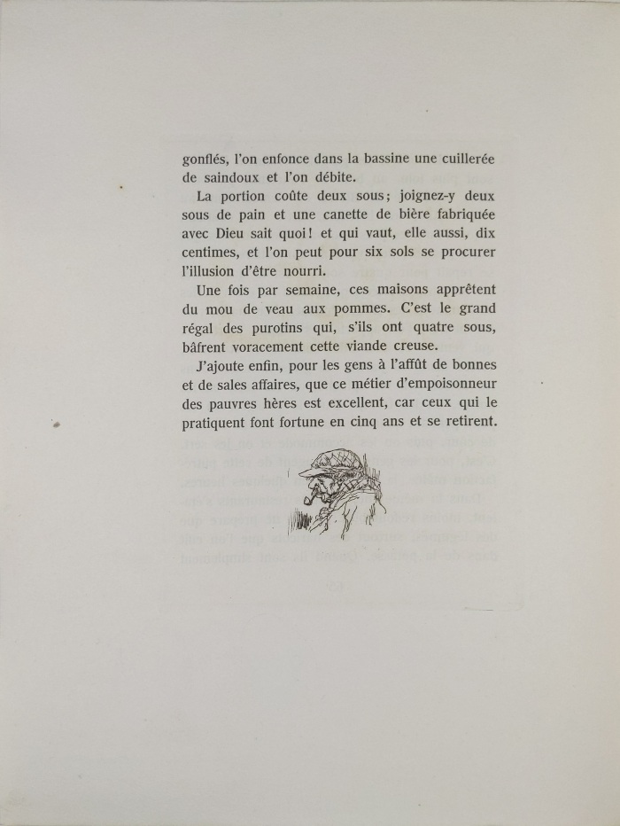 Tête d'homme de profil