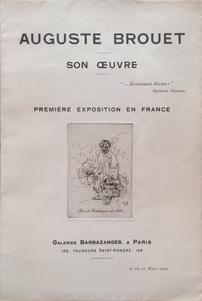 Exposition de 1922 - couverture