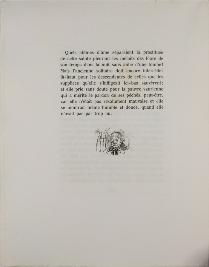Portrait du curé de l'église Saint-Séverin