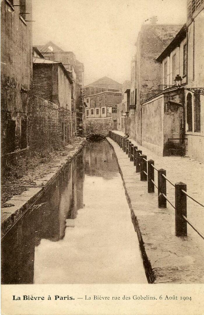 la Bièvre rue des Gobelins