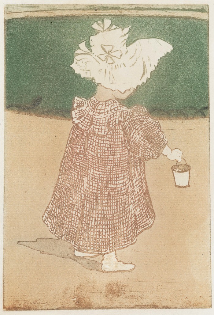 L'enfant au square