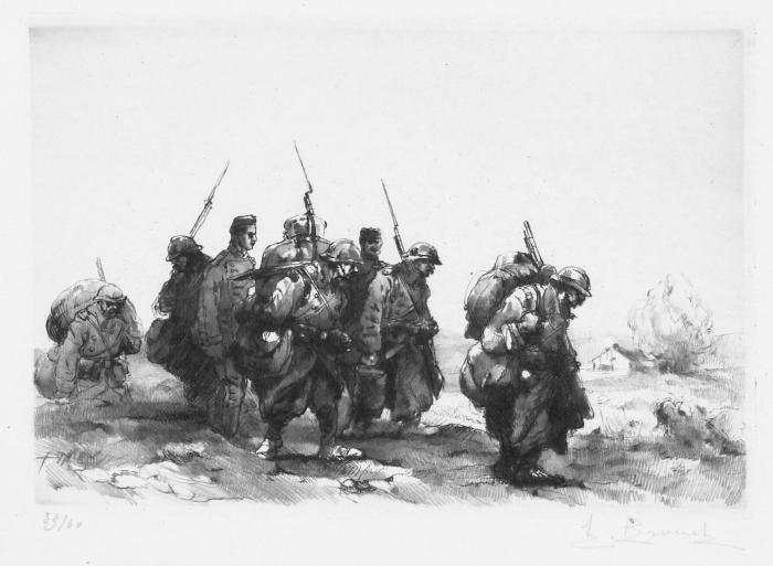 état unique;Prisonniers Allemands (Yser 1916);103. Prisonniers Allemands
