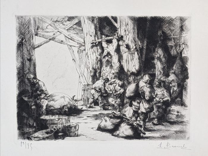 état unique;la Boucherie Militaire;88. Boucherie militaire;98. Boucherie militaire au front;58. Boucherie militaire au front