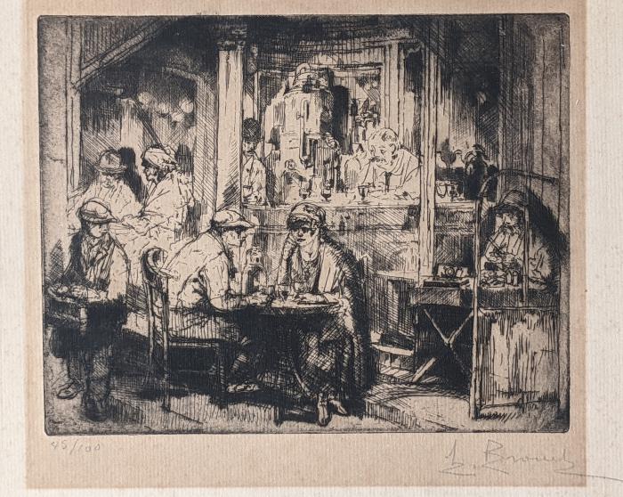 le Bar;2<sup>d</sup> état;68. Le Café;45. Le Bar;28. Le Bar