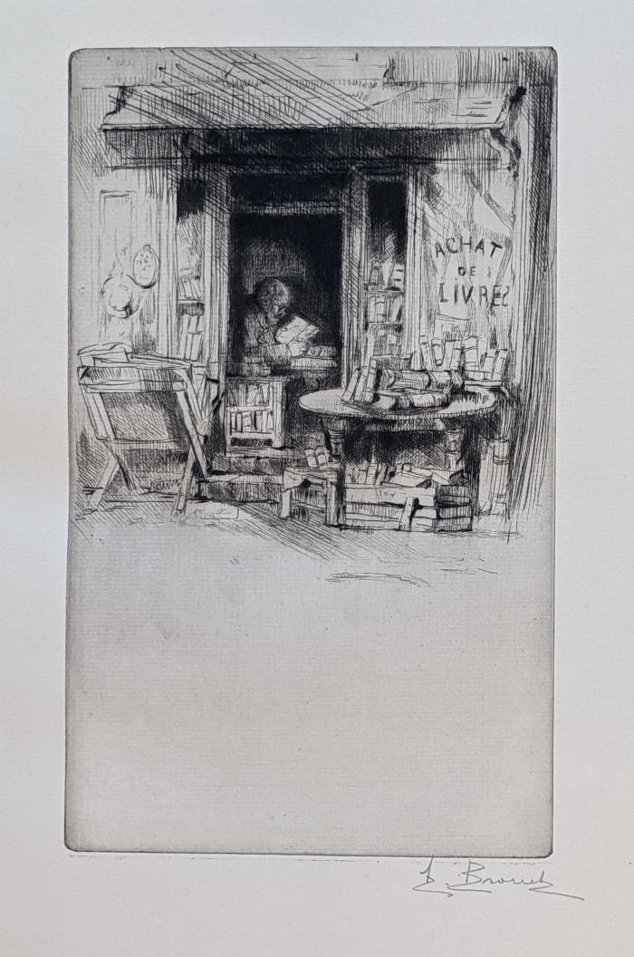 le Bouquiniste;1<sup>er</sup> état